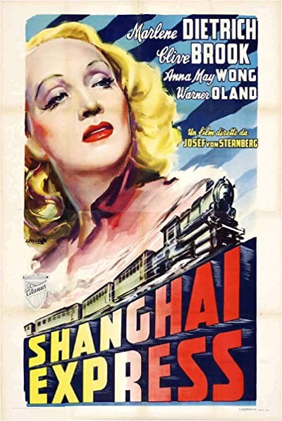 Şangay Ekspres (1932) afişi Şangay Ekspres (1932) afişi