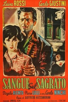 Sangue sul sagrato (1950) afişi