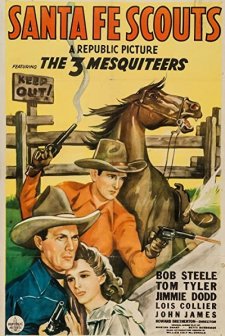 Santa Fe Scouts (1943) afişi