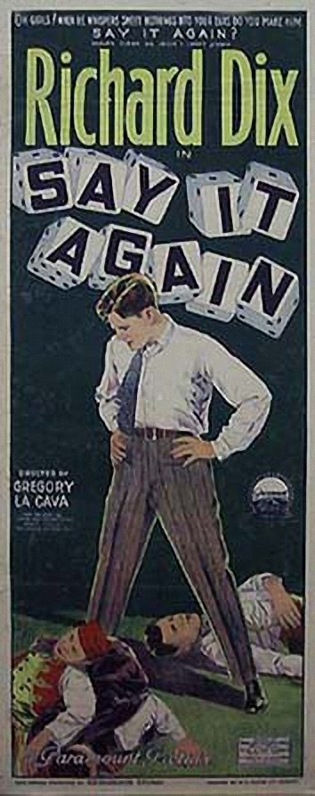 Say ıt Again (1926) afişi Say ıt Again (1926) afişi