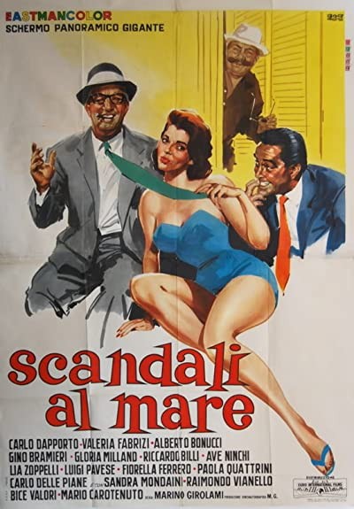 Scandali Al Mare (1961) afişi Scandali Al Mare (1961) afişi