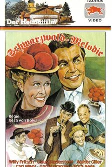 Schwarzwaldmelodie (1956) afişi
