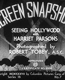 Screen Snapshots Series 16, No. 12 (1937) afişi