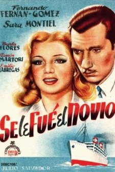 Se Le Fue El Novio (1945) afişi