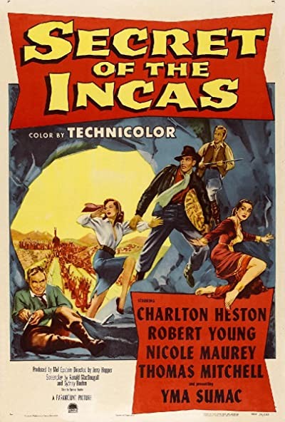 Secret Of The ıncas (1954) afişi Secret Of The ıncas (1954) afişi