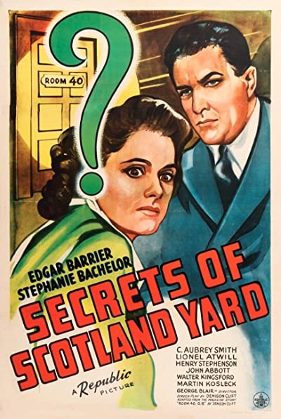 Secrets Of Scotland Yard (1944) afişi Secrets Of Scotland Yard (1944) afişi