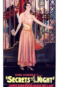 Secrets Of The Night (1924) afişi