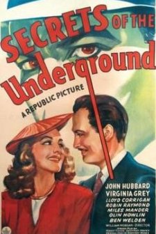 Secrets Of The Underground (1942) afişi