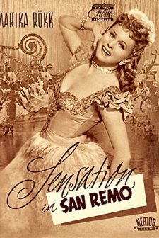 Sensation In San Remo (1951) afişi