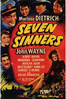 Seven Sinners (1940) afişi