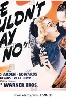 She Couldn't Say No (1940) afişi