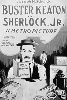 Sherlock Jr. (1924) afişi