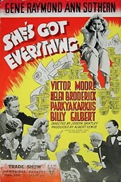 She's Got Everything (1937) afişi She's Got Everything (1937) afişi