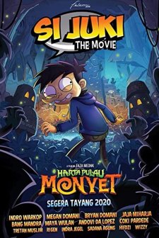 Si Juki: The Movie - Harta Pulau Monyet (2021) afişi