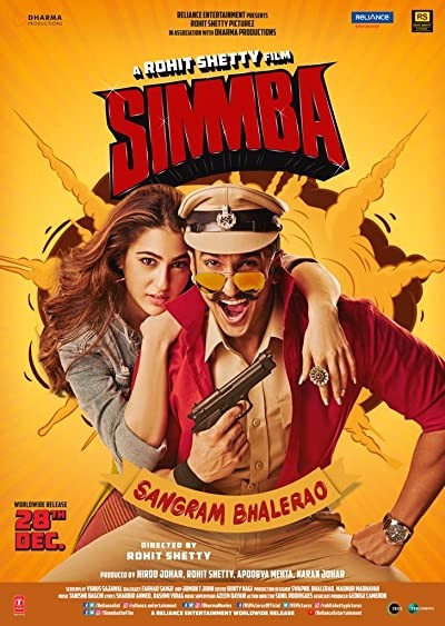 Simmba (2018) afişi Simmba (2018) afişi