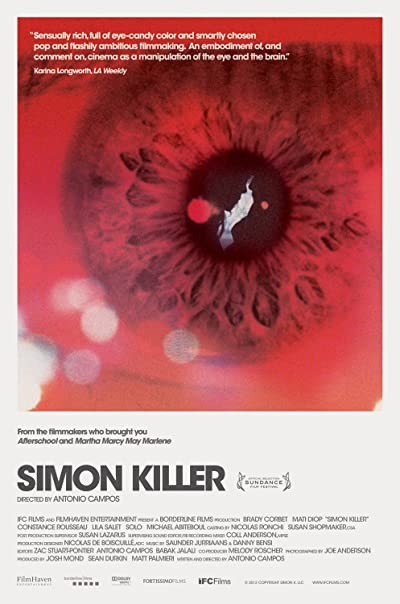 Simon Killer (2012) afişi Simon Killer (2012) afişi