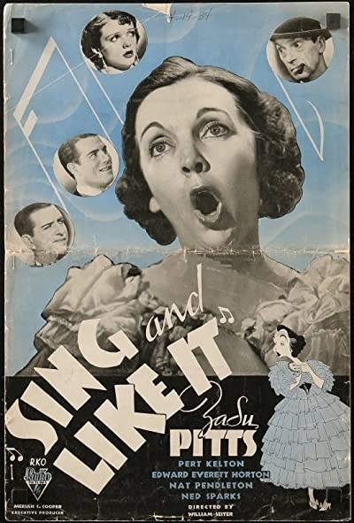 Sing And Like ıt (1934) afişi Sing And Like ıt (1934) afişi