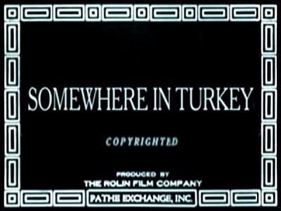 Somewhere In Turkey (1918) afişi