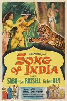 Song Of ındia (1949) afişi