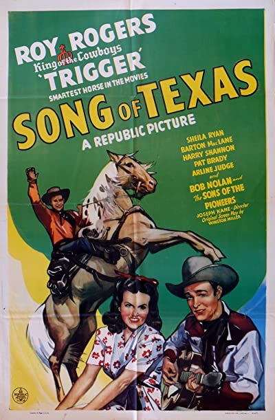 Song Of Texas (1943) afişi Song Of Texas (1943) afişi