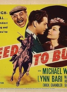 Speed To Burn (1938) afişi