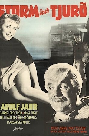 Storm över Tjurö (1954) afişi Storm över Tjurö (1954) afişi