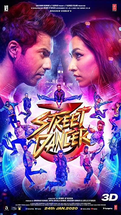 Street Dancer 3D (2020) afişi Street Dancer 3D (2020) afişi