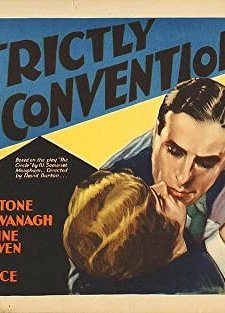 Strictly Unconventional (1930) afişi