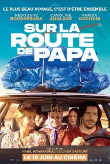 Sur la route de papa (2025) afişi
