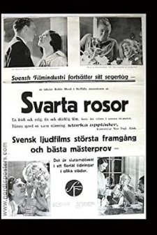 Svarta Rosor (1932) afişi