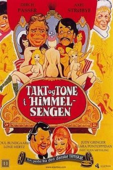 Takt Og Tone I Himmelsengen (1972) afişi