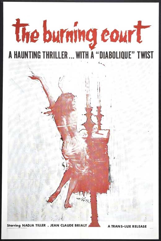 La Chambre Ardente (1962) afişi La Chambre Ardente (1962) afişi