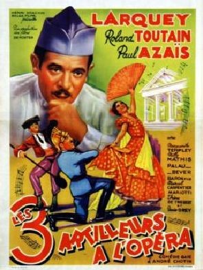 Trois Artilleurs à L'opéra (1938) afişi Trois Artilleurs à L'opéra (1938) afişi