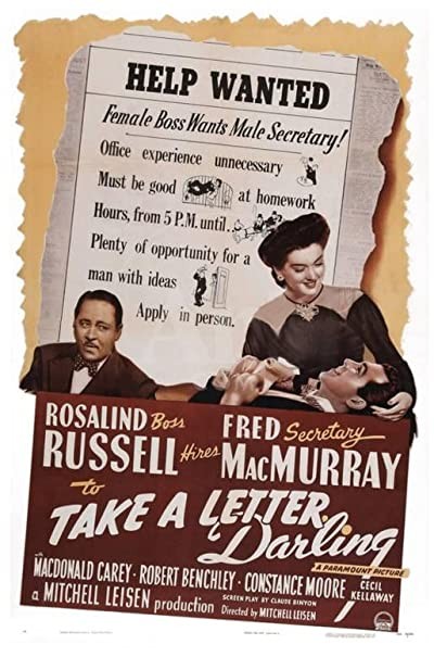 Take A Letter, Darling (1942) afişi Take A Letter, Darling (1942) afişi