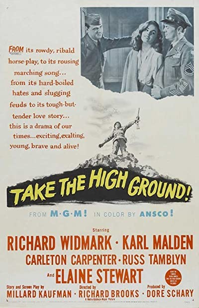 Take The High Ground! (1953) afişi Take The High Ground! (1953) afişi