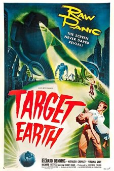 Target Earth (1954) afişi
