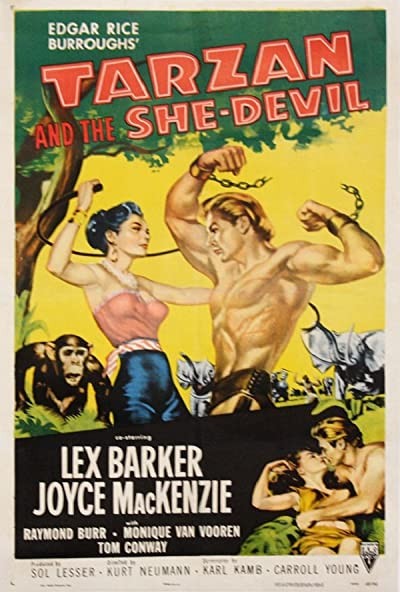 Tarzan And The She-devil (1953) afişi Tarzan And The She-devil (1953) afişi