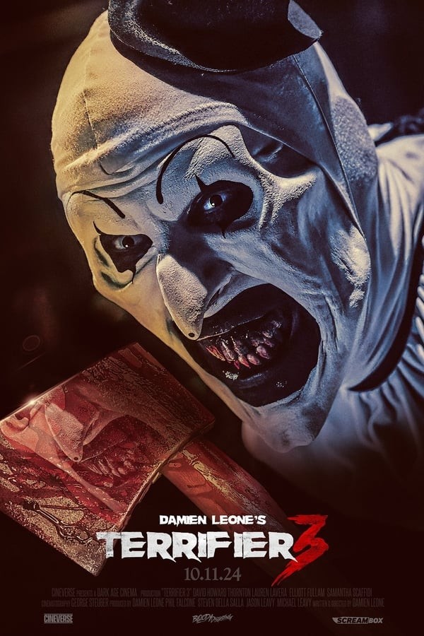 Terrifier 3 (2024) afişi Terrifier 3 (2024) afişi