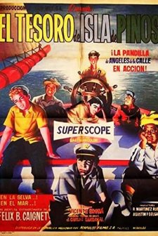 Tesoro De ısla De Pinos (1956) afişi