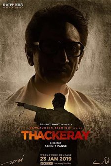 Thackeray (2019) afişi