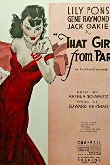 That Girl From Paris (1936) afişi