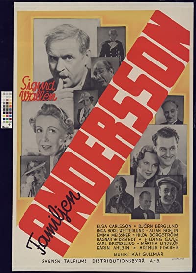 The Andersson Family (1937) afişi