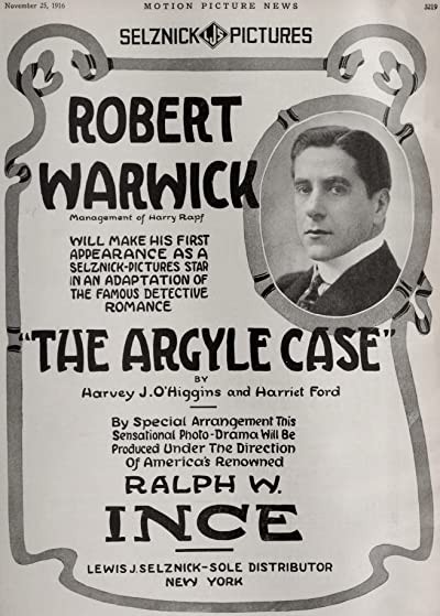 The Argyle Case (1917) afişi The Argyle Case (1917) afişi