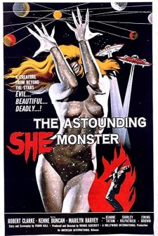 The Astoundıng She Monster (1957) afişi