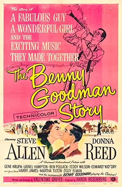 The Benny Goodman Story (1956) afişi The Benny Goodman Story (1956) afişi