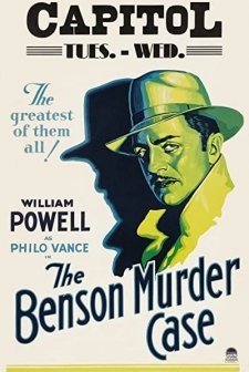 The Benson Murder Case (1930) afişi