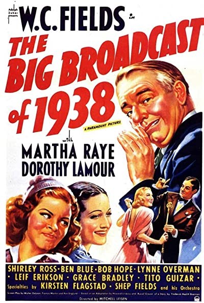 The Big Broadcast Of 1938 (1938) afişi The Big Broadcast Of 1938 (1938) afişi