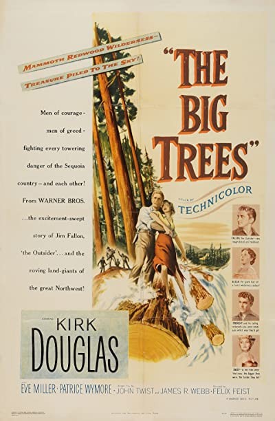 The Big Trees (1952) afişi The Big Trees (1952) afişi