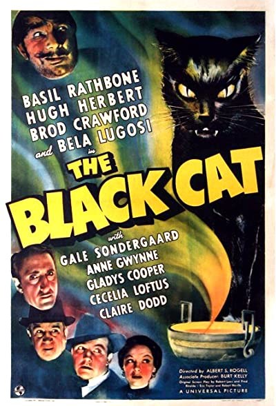 The Black Cat (1941) afişi The Black Cat (1941) afişi
