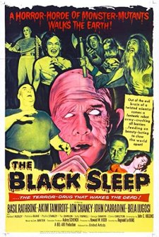 The Black Sleep (1956) afişi
